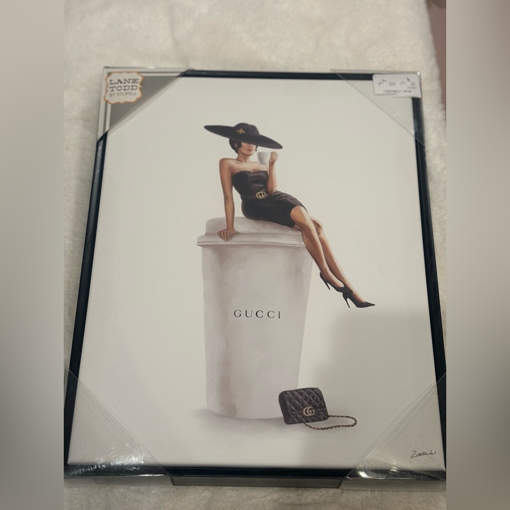 Lane Todd by Stupell Glam Gucci Coffee Print